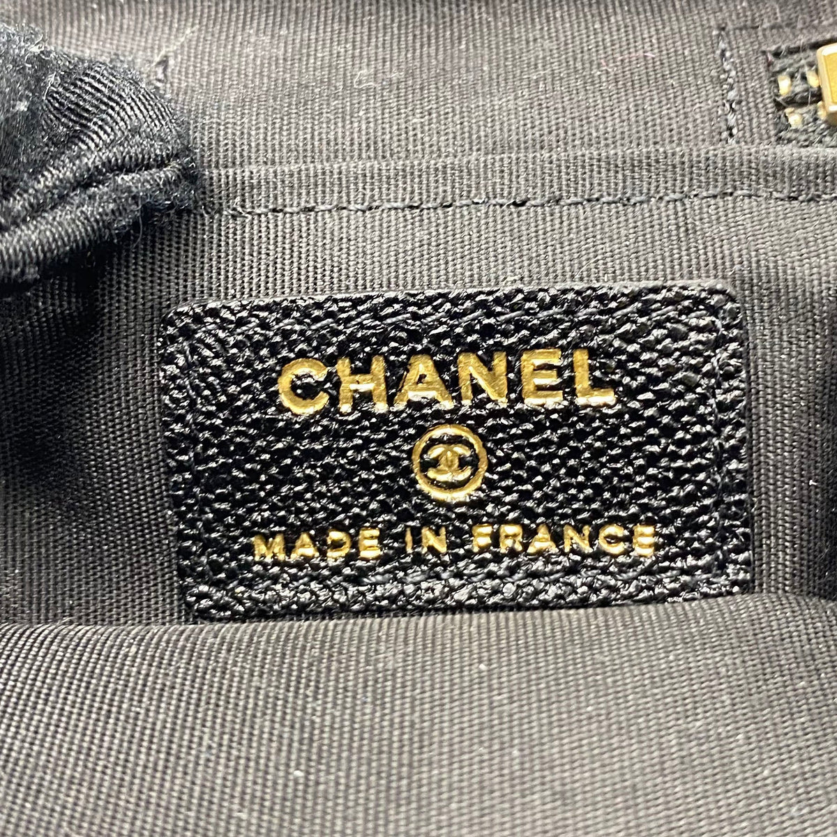 Chanel Mini Caviar Vanity Case