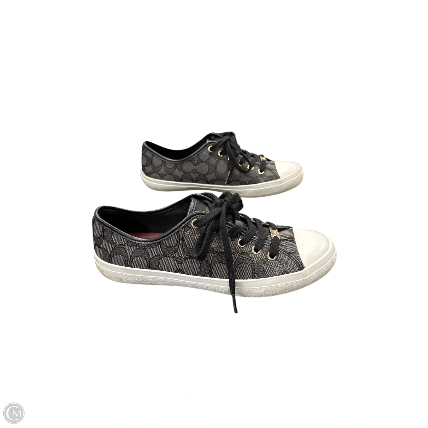 Shoes Designer By Coach In Black, Size: 8.5