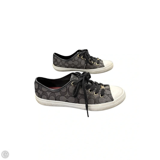 Shoes Designer By Coach In Black, Size: 8.5