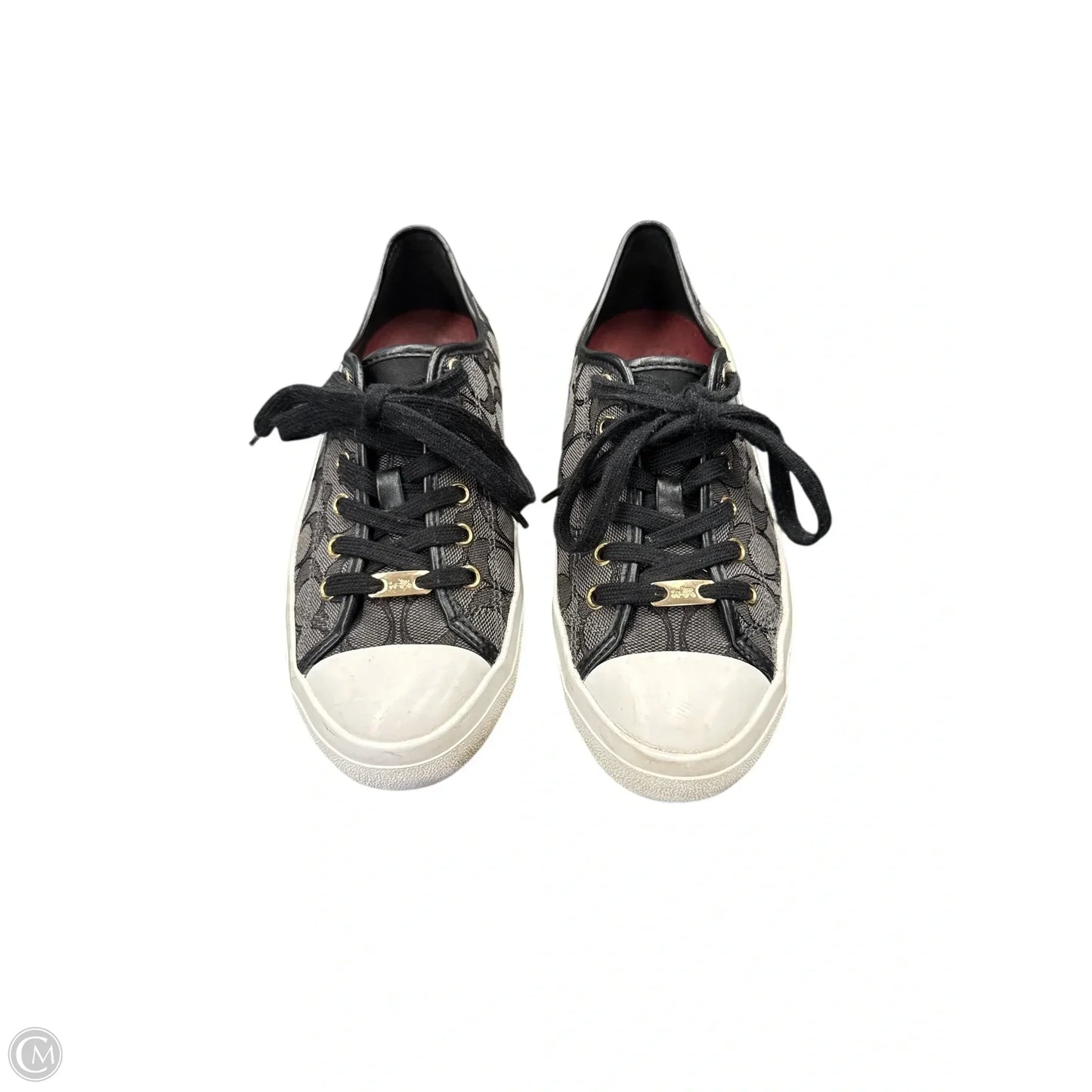 Shoes Designer By Coach In Black, Size: 8.5