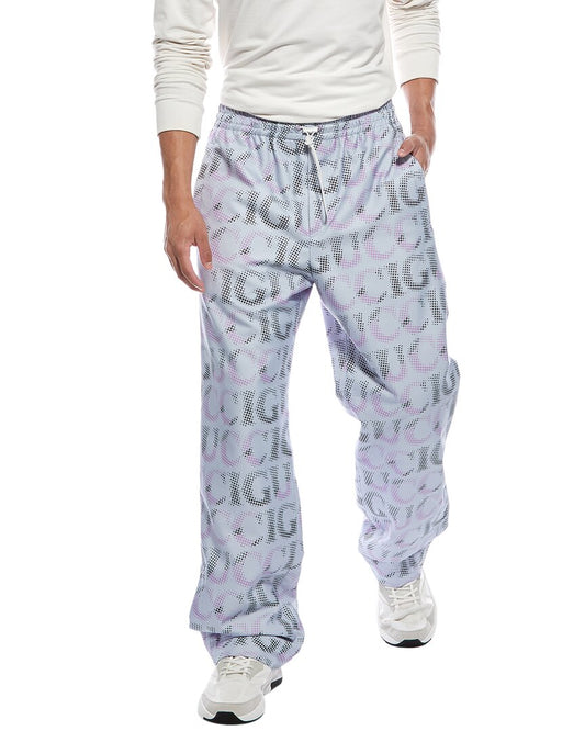 Gucci All Over Logo Pant 32 x 34 Blue