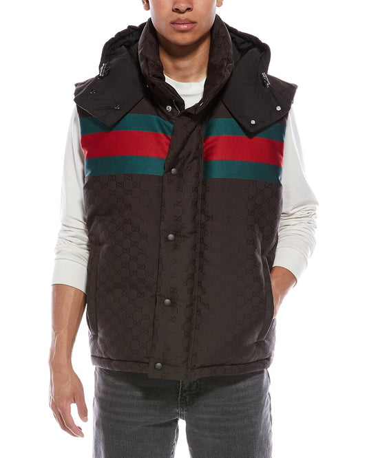 Gucci Gg Printed Padded Jacket