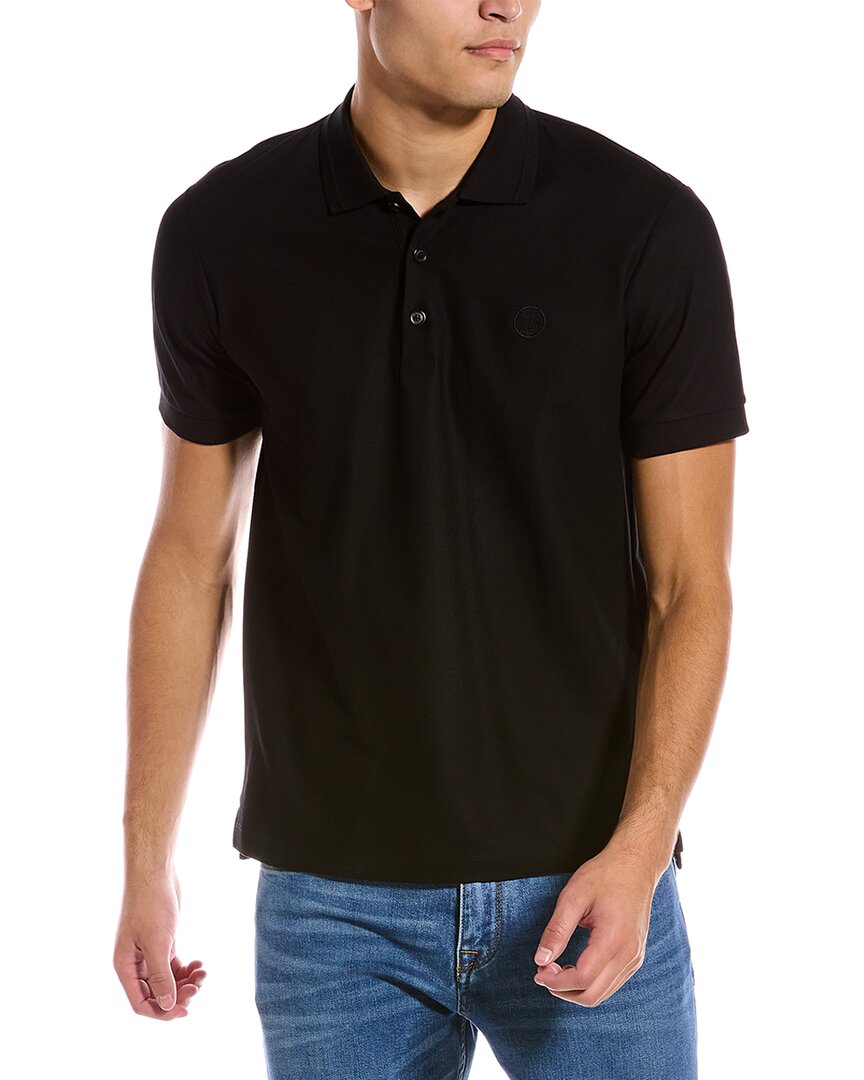 Burberry Monogram Motif Polo Shirt Regular S Black