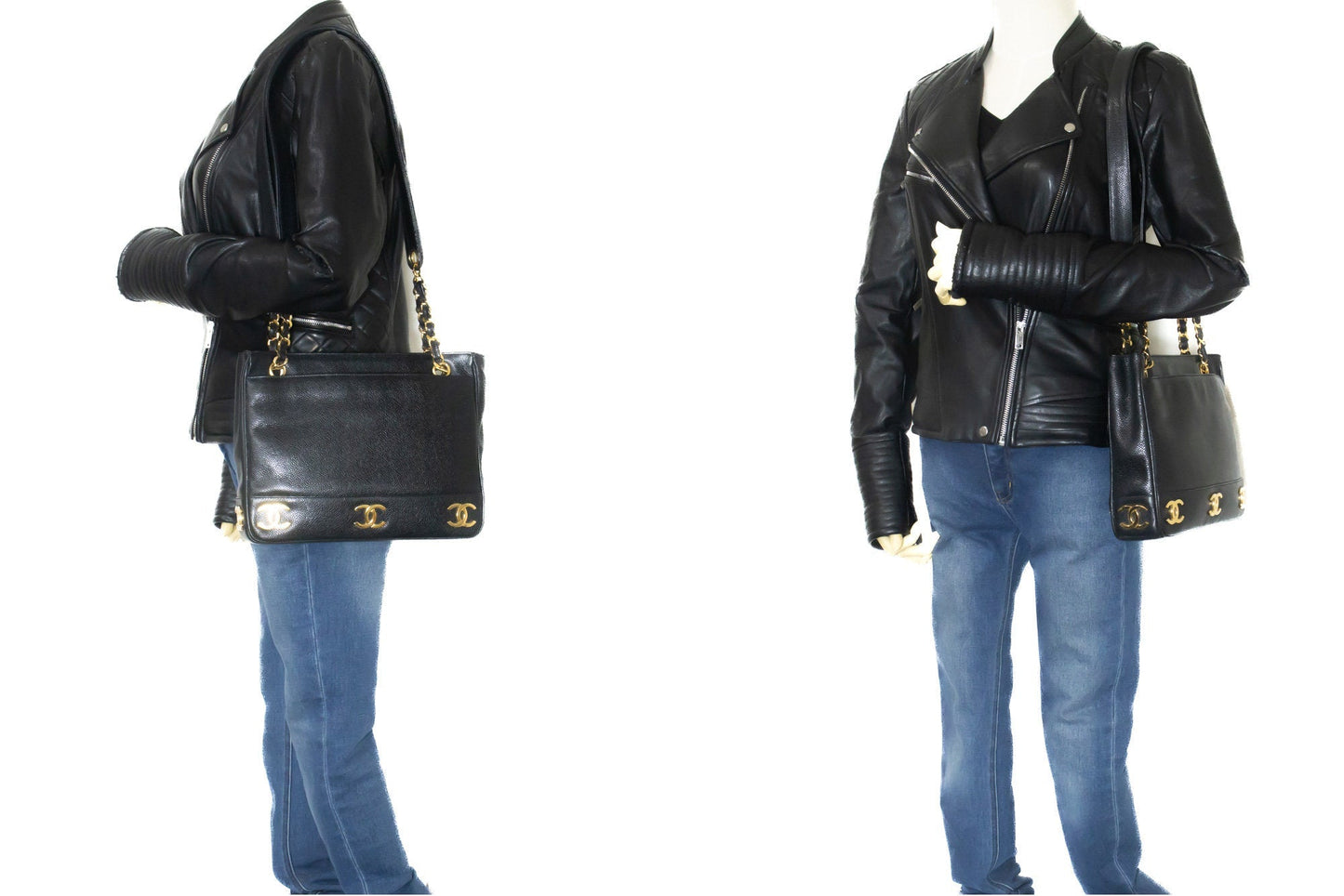 CHANEL Triple coco Shoulder Bag