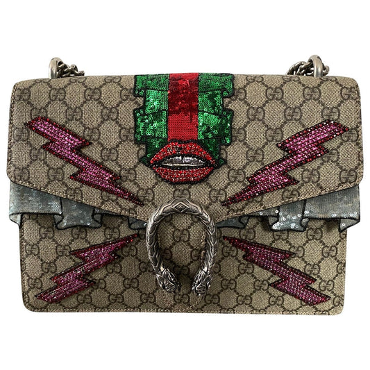 Gucci dionysus multicolour cloth handbag