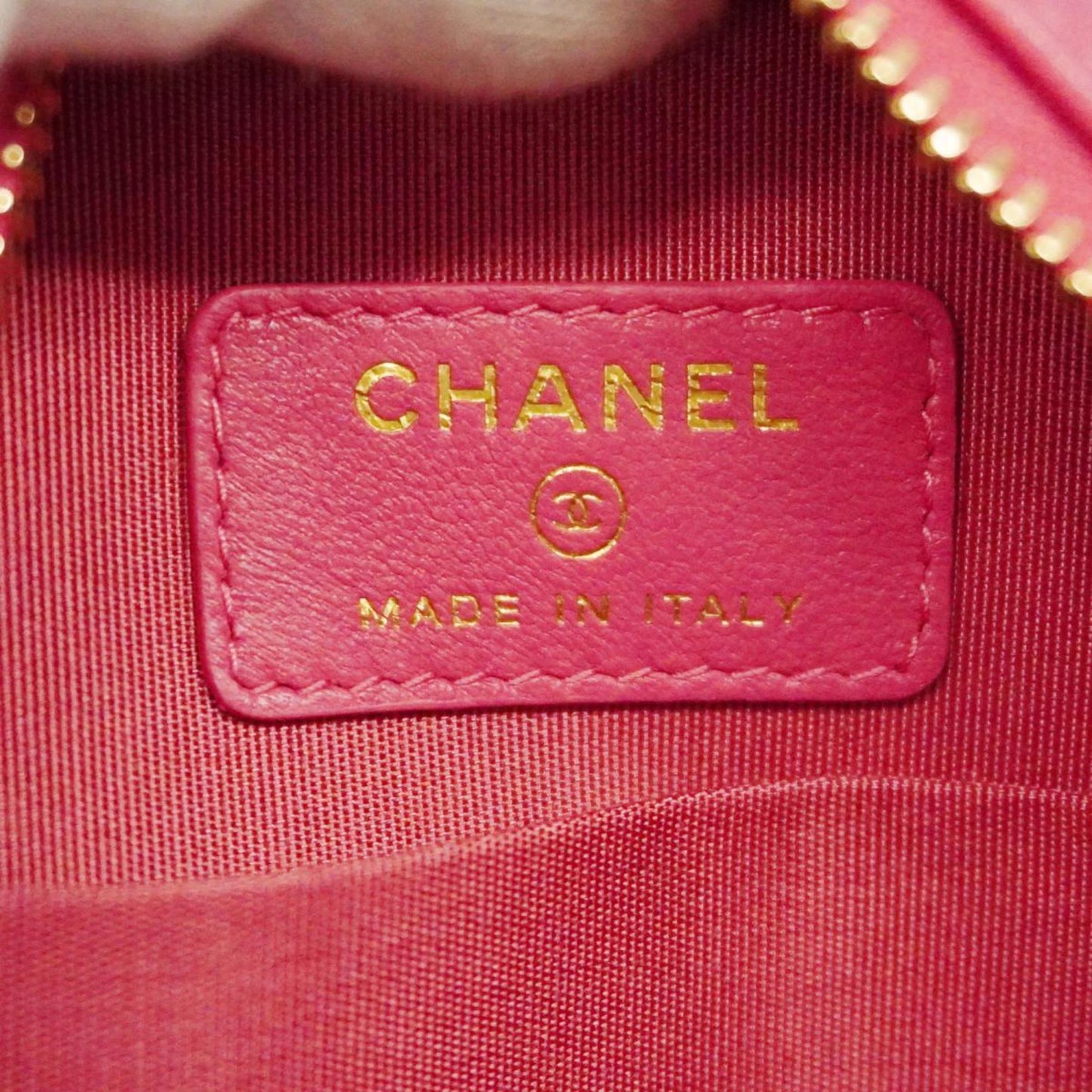 CHANEL Round Mini Shoulder Bag