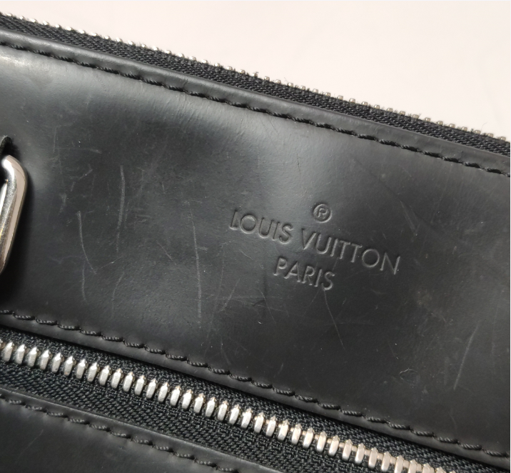 Preloved Louis Vuitton (LV)Porte-Documents Jour bag Black 36cm 250327781122850