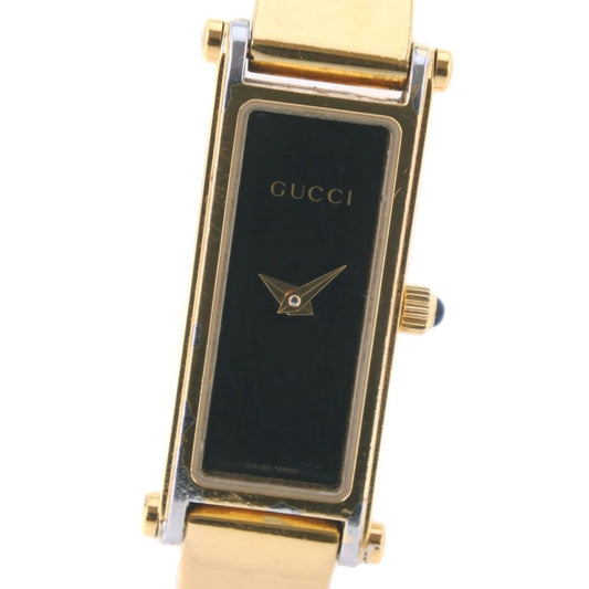 Gucci silver gold plated watch