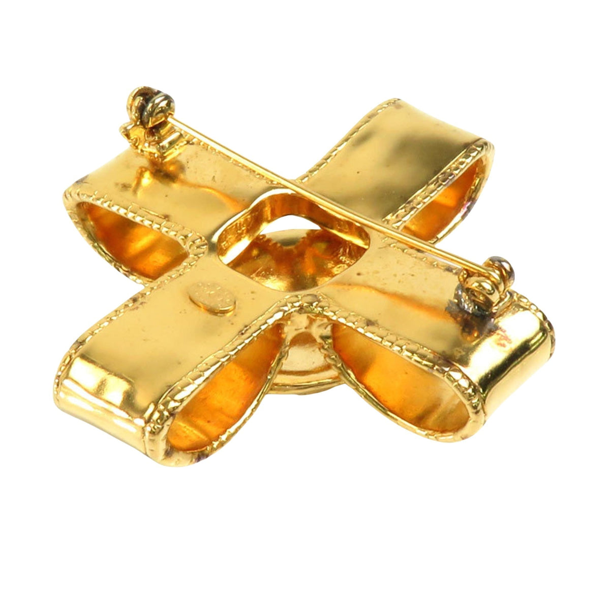 Top Quality Chanel Cross Brooch