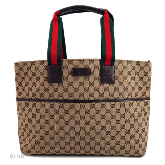 G*G Tan Shopping Tote (Indistinguishable)