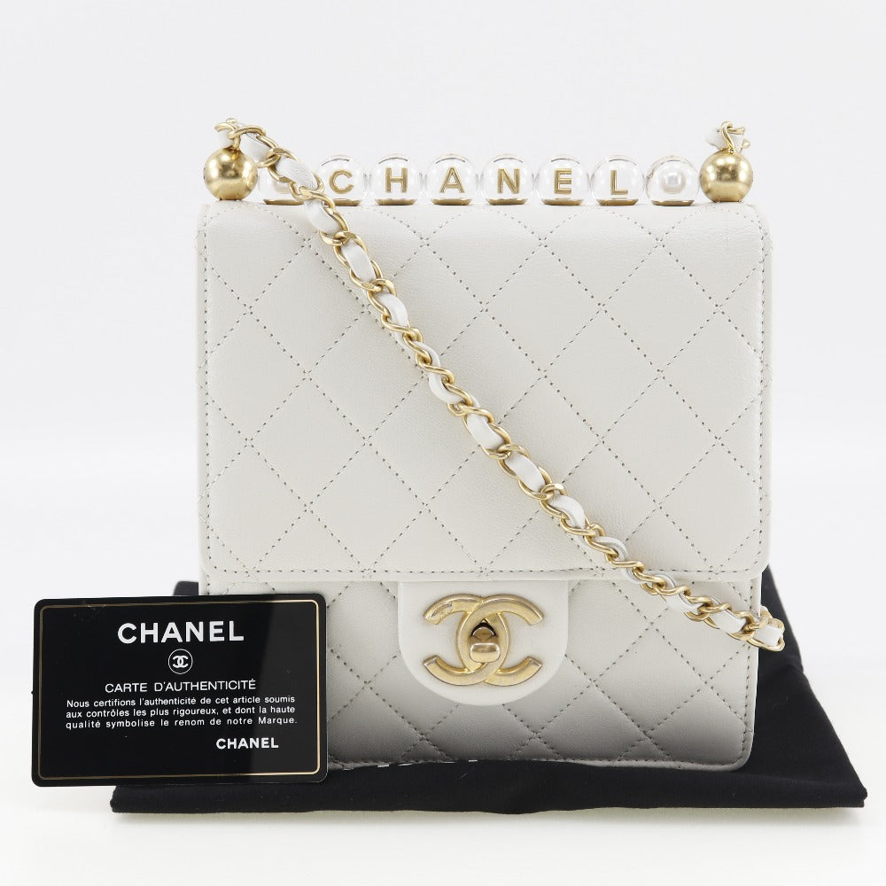 CHANEL Pearl Bag Shoulder Bag