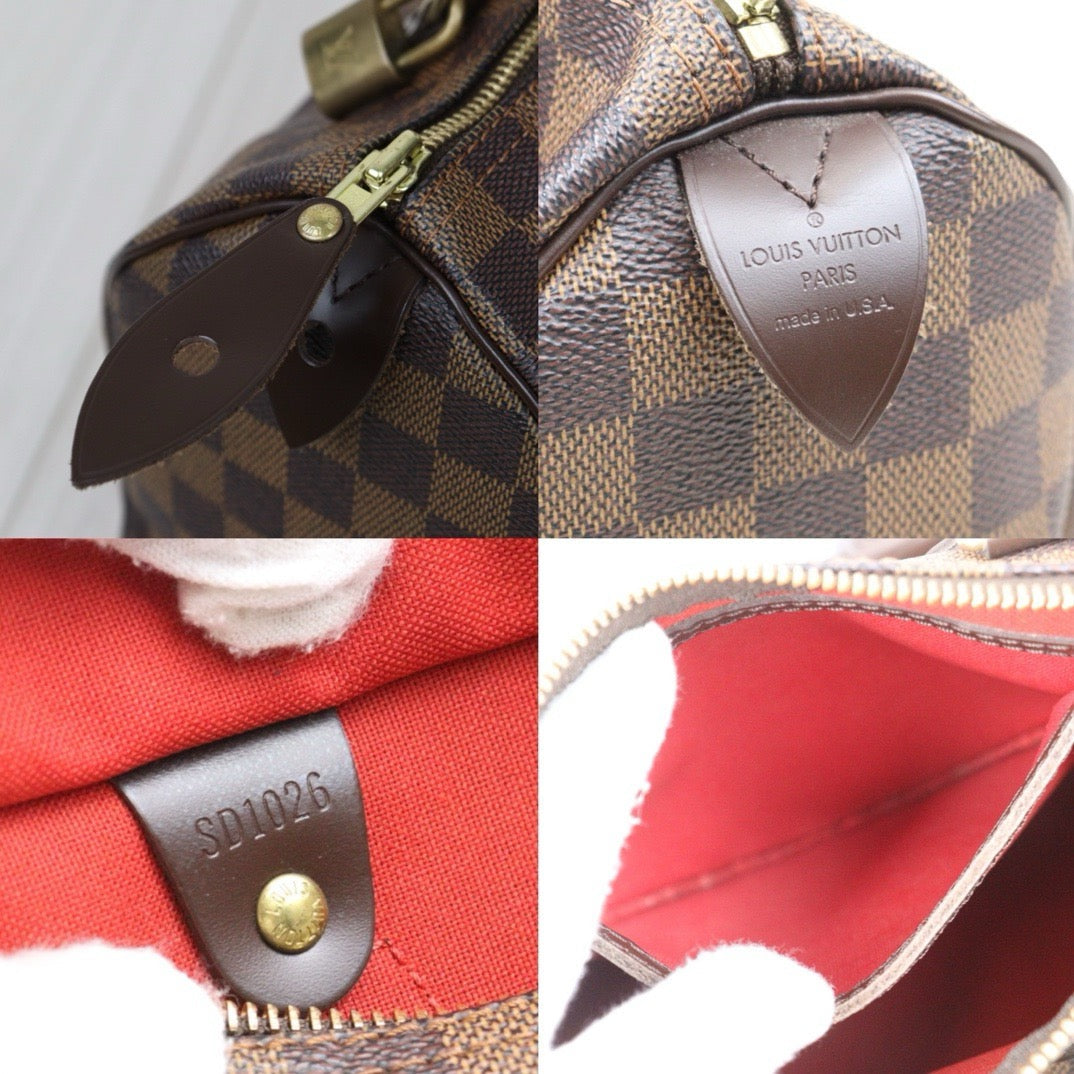 Rank AB｜ LV Damier Speedy 25 Hand Bag ｜24070207