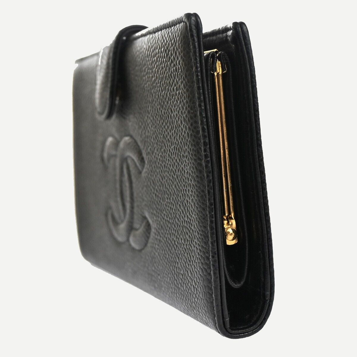 CHANEL Logo CC Wallet