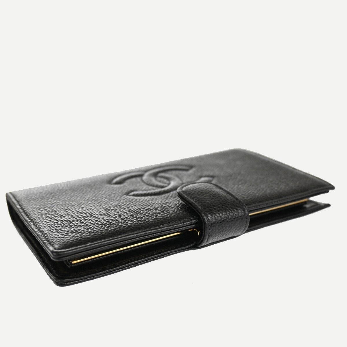 CHANEL Logo CC Wallet