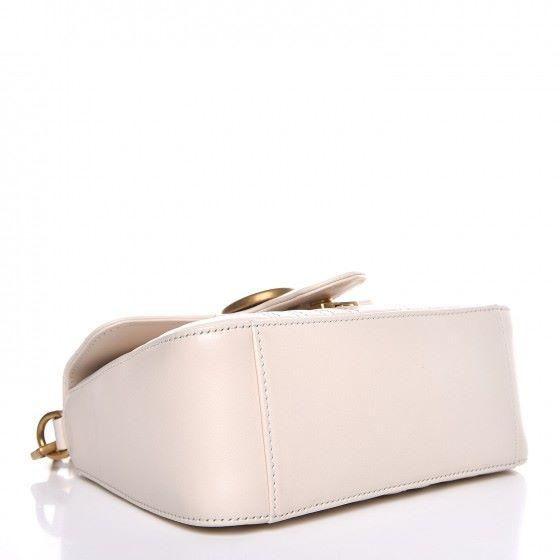 Gucci GG Marmont Small Top Handle Bag White Gucci
