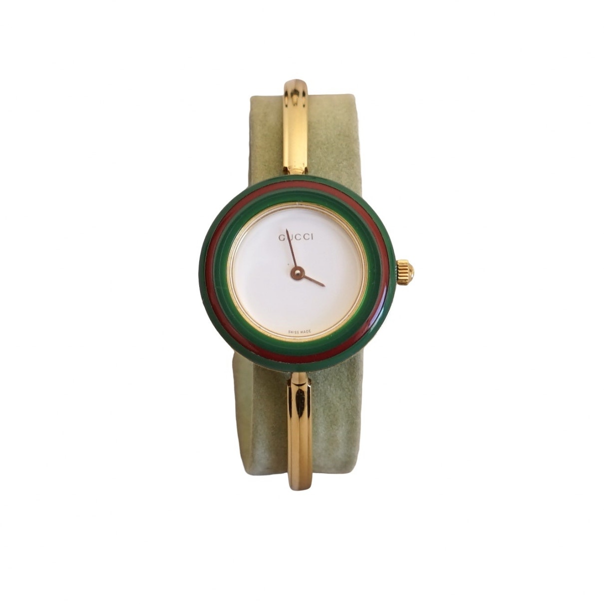 Gucci gold gold plated watch