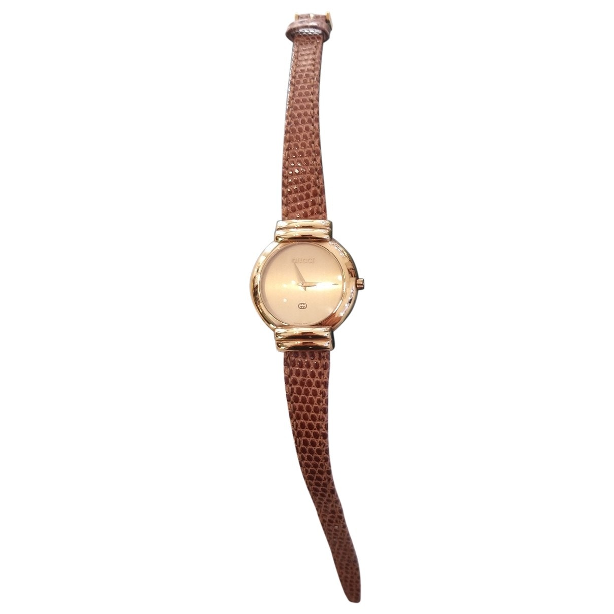 Gucci gold gold plated watch