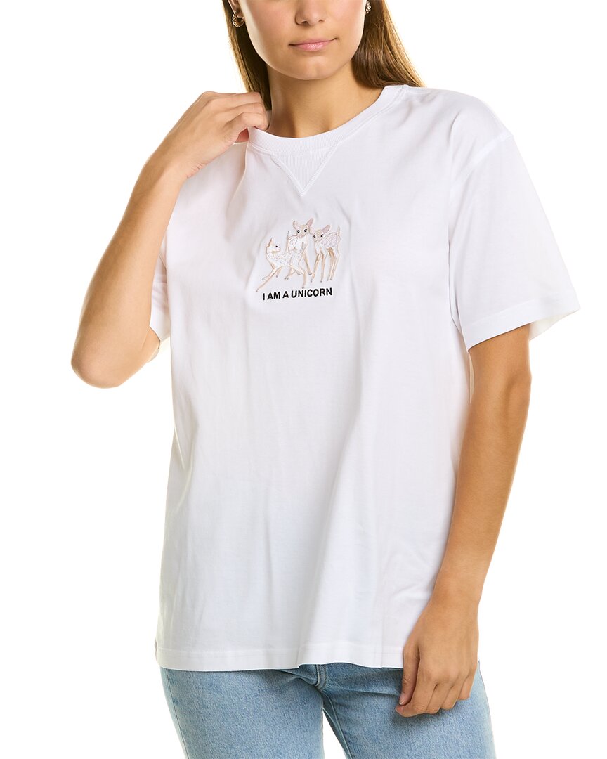 Burberry Oversized T-Shirt Regular 4 (S) White