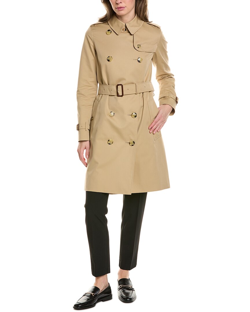 Burberry The Kensington Trench Coat 4 Beige