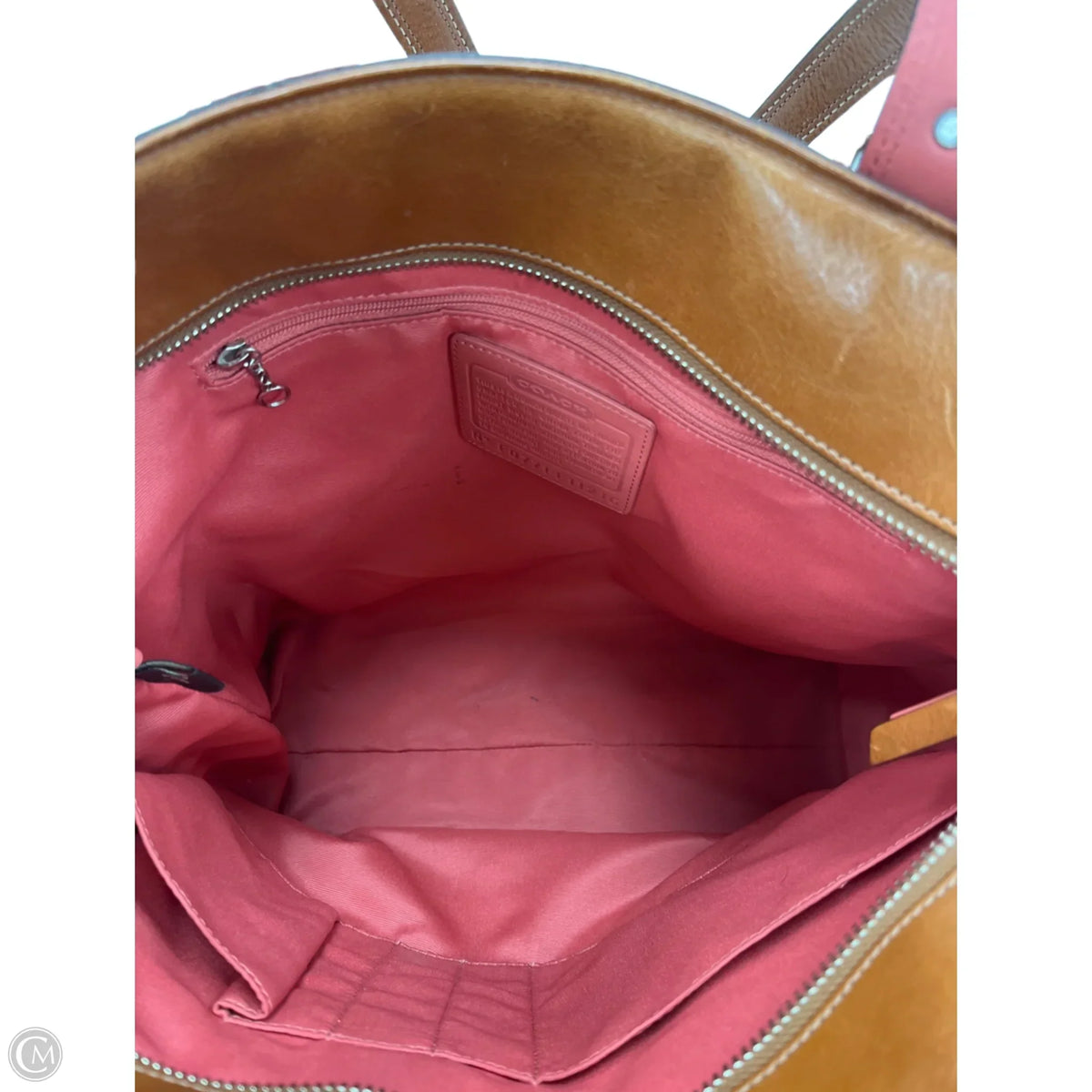 Handbag Designer By Coach, Size: Large