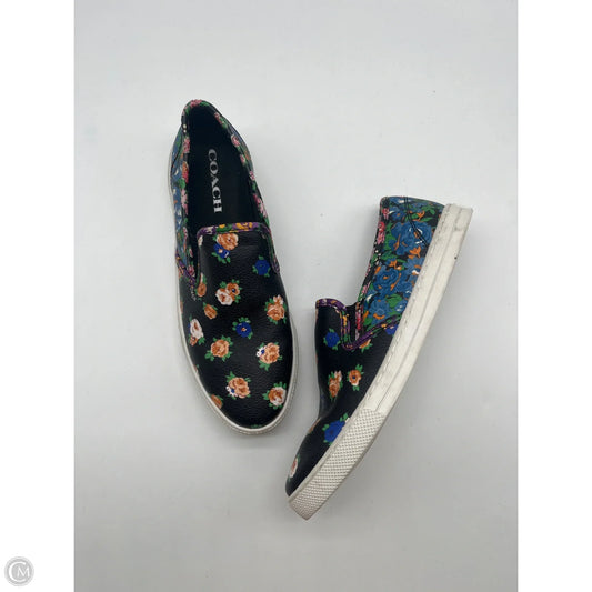 Shoes Designer By Coach In Black, Size: 6.5