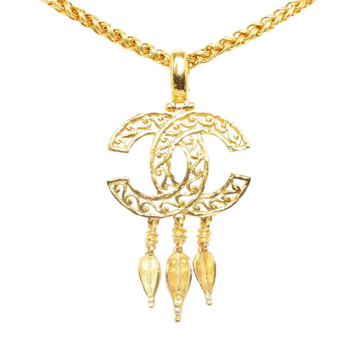Top Quality Chanel Coco Mark Necklace