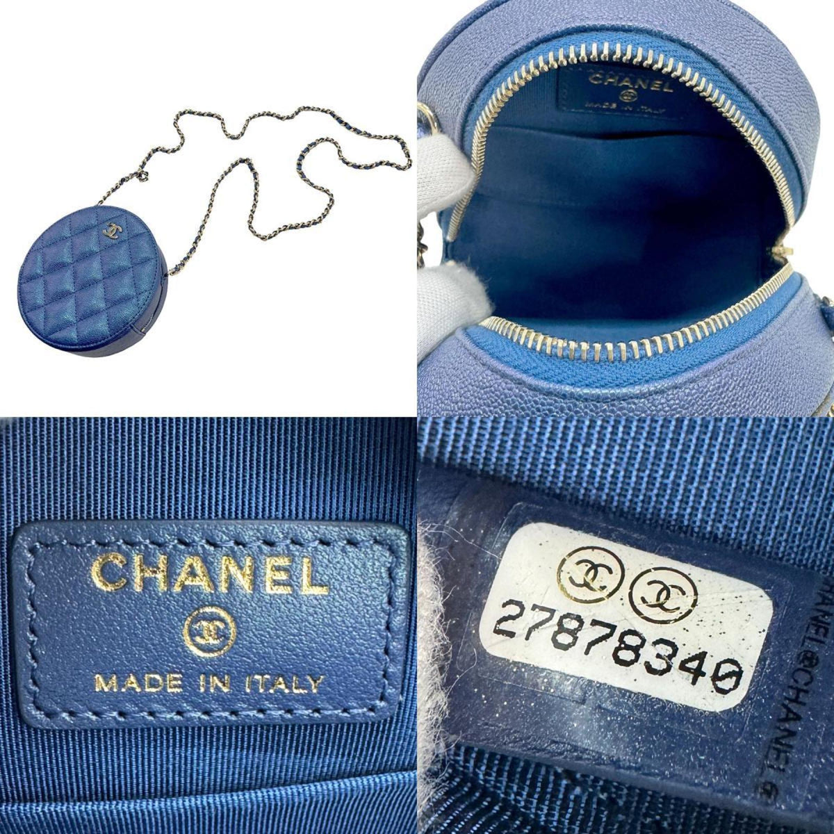 CHANEL Ronde Clutch Bag