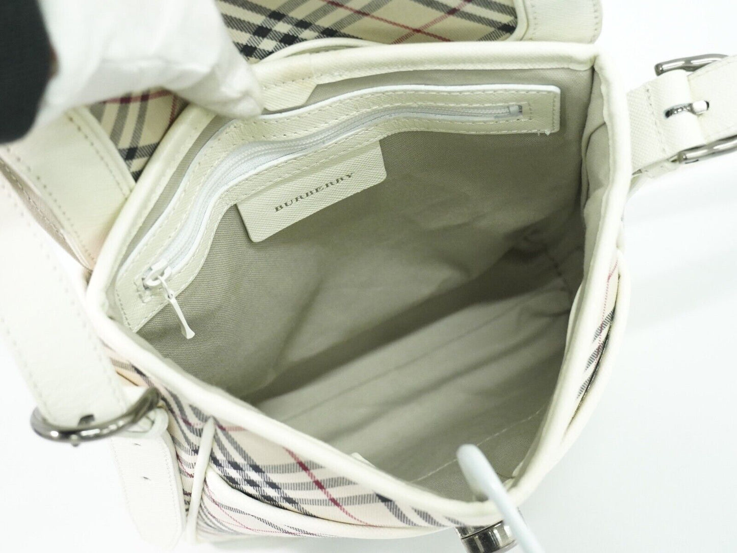 BURBERRY Nova Check Shoulder Bag