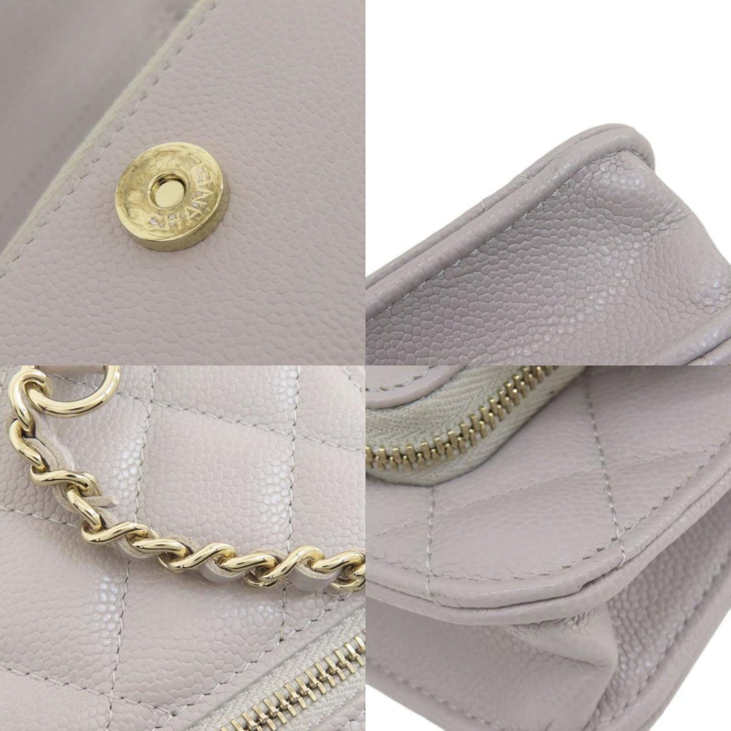 CHANEL Mini matelasse Wallet