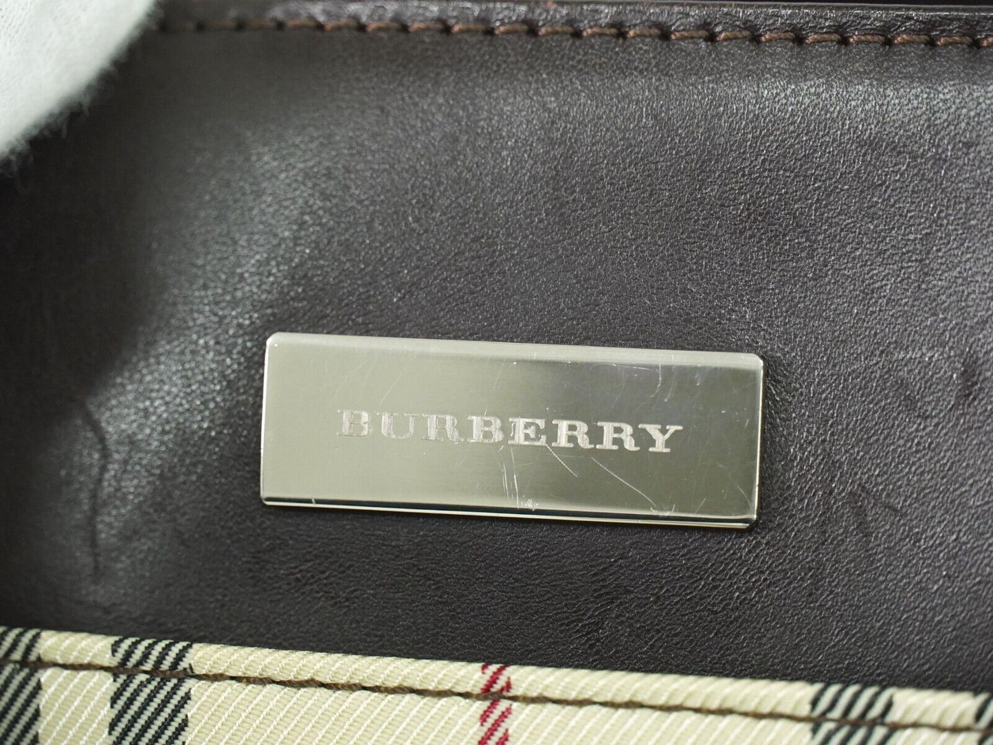 BURBERRY Tartan Tote