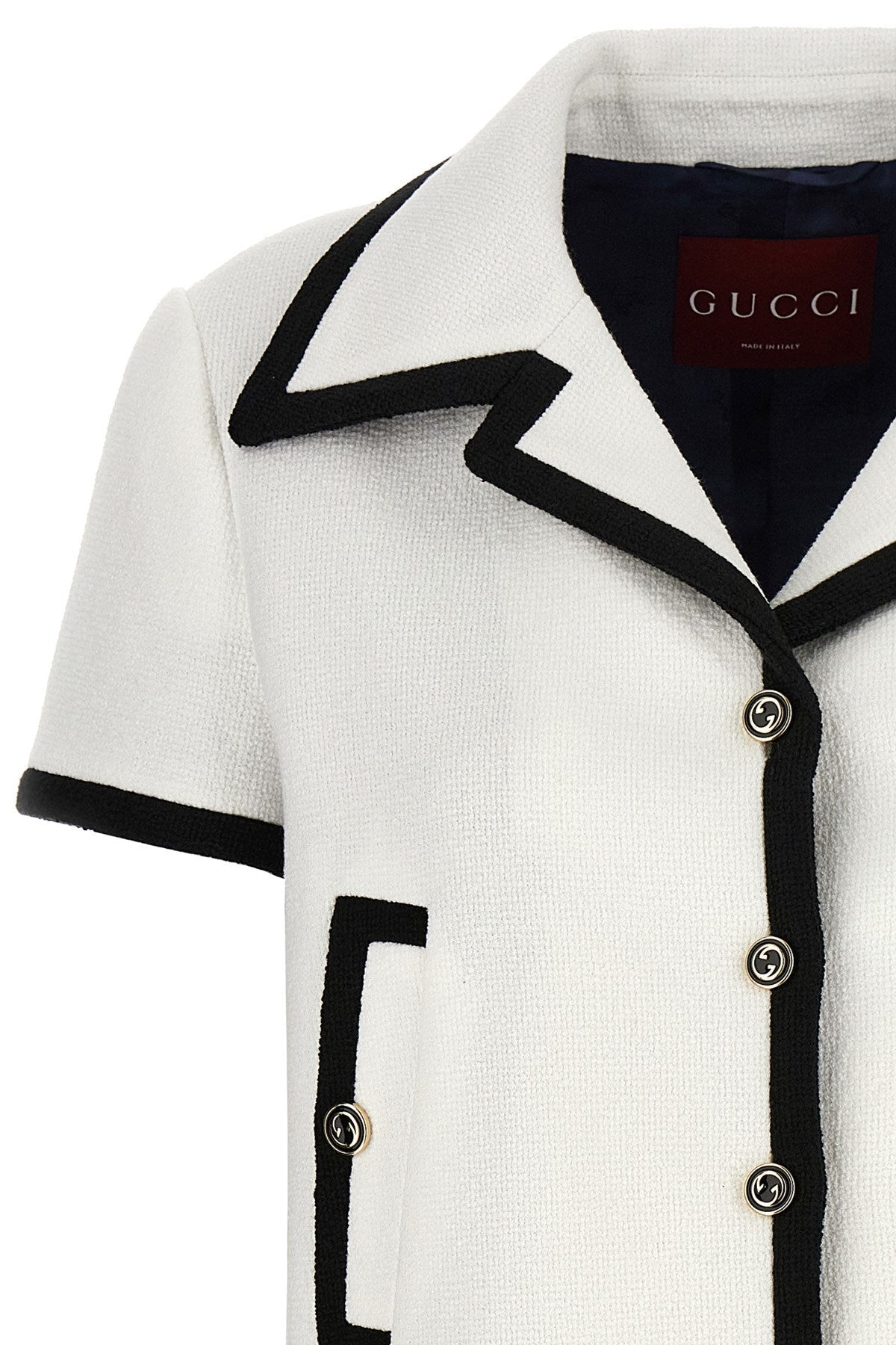 Gucci Women Tweed Crop Jacket