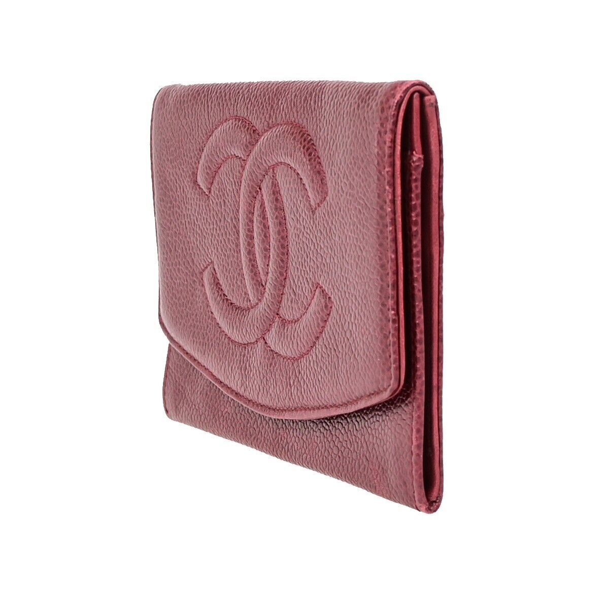 CHANEL Logo CC Wallet