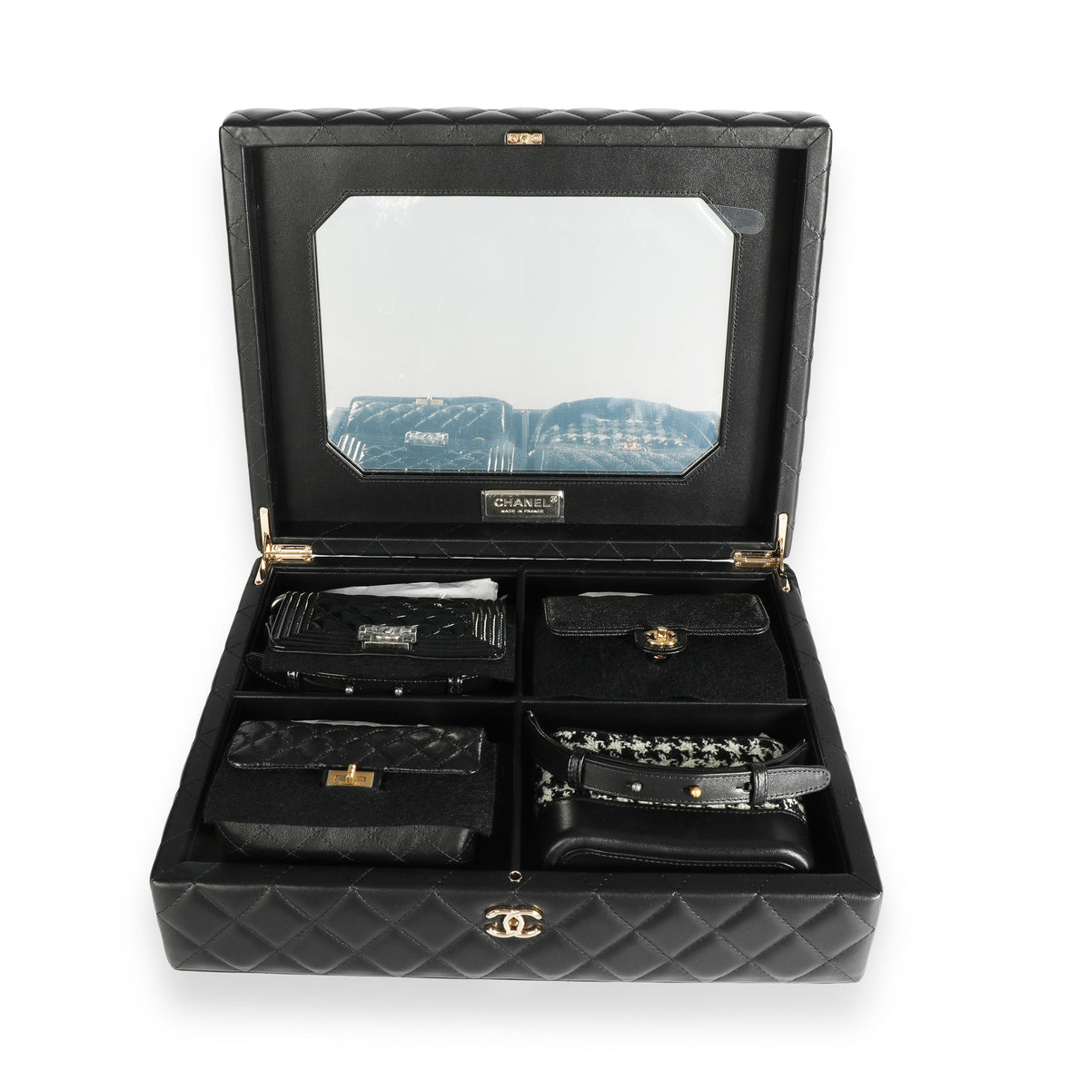 Top Quality Chanel NIB Success Story Set of 4 Mini Bags and Trunk