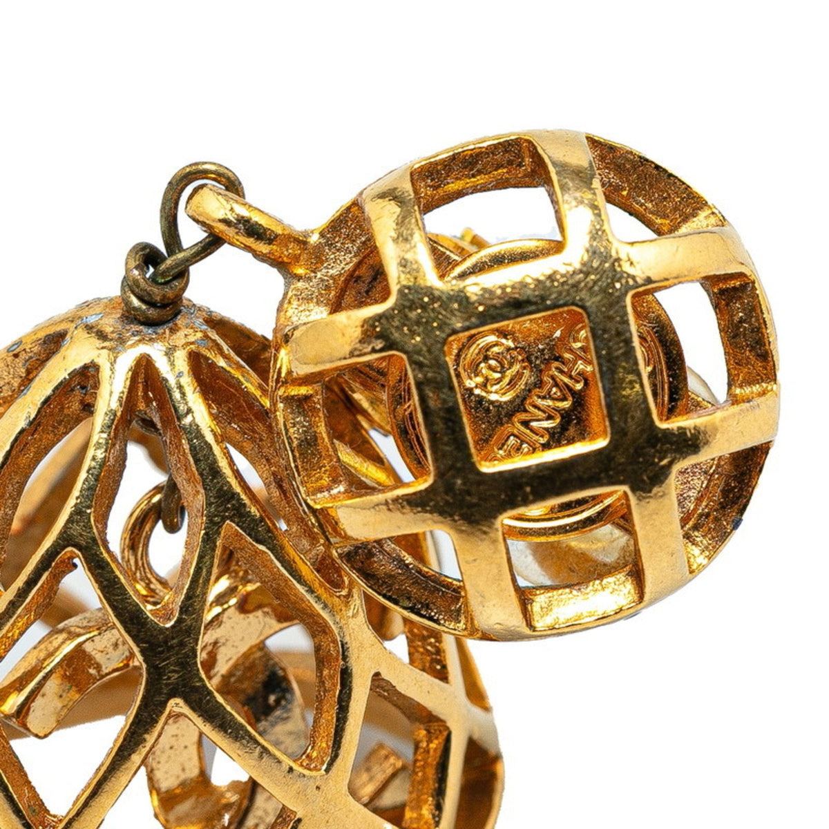 Top Quality Chanel Logo CC Earrings