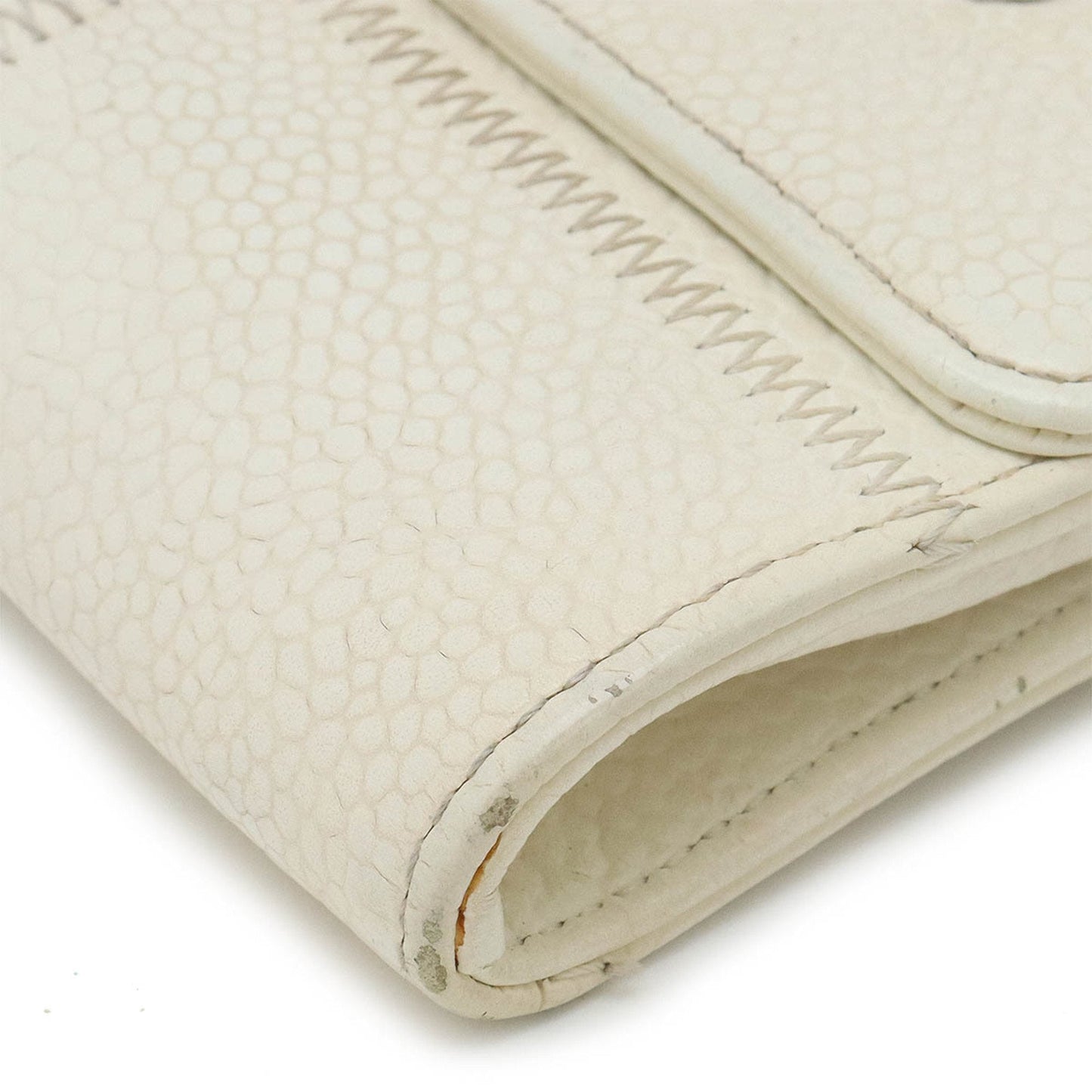 CHANEL square stitch Wallet