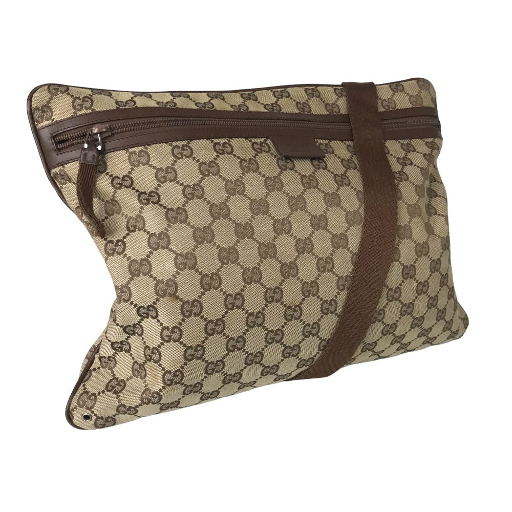 GUCCI Shoulder Bag 90477 213317 GG canvas Brown Sling bag Women(Unisex) Used