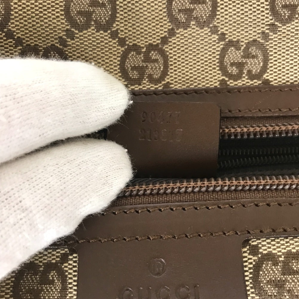 GUCCI Shoulder Bag 90477 213317 GG canvas Brown Sling bag Women(Unisex) Used