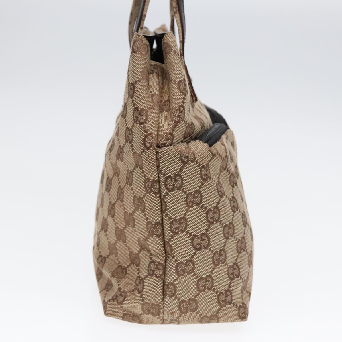 Gucci Envelope Pouch Beige Canvas Handbag