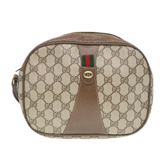 Gucci Gg Supreme Beige Plastic Clutch Bag ()