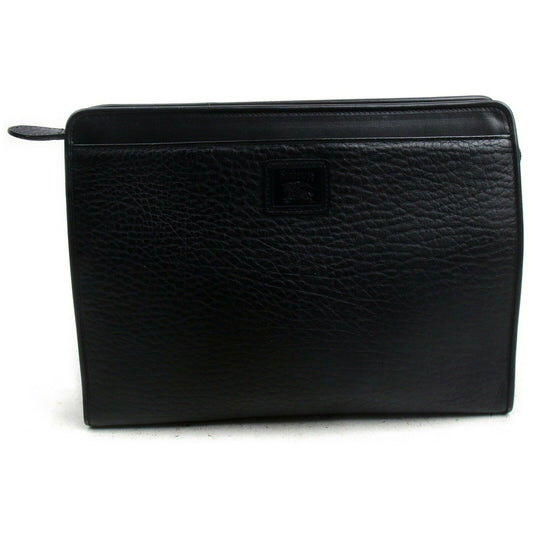 Brand Inspired Burberry Clutch Black Leather (SHC7-10762)