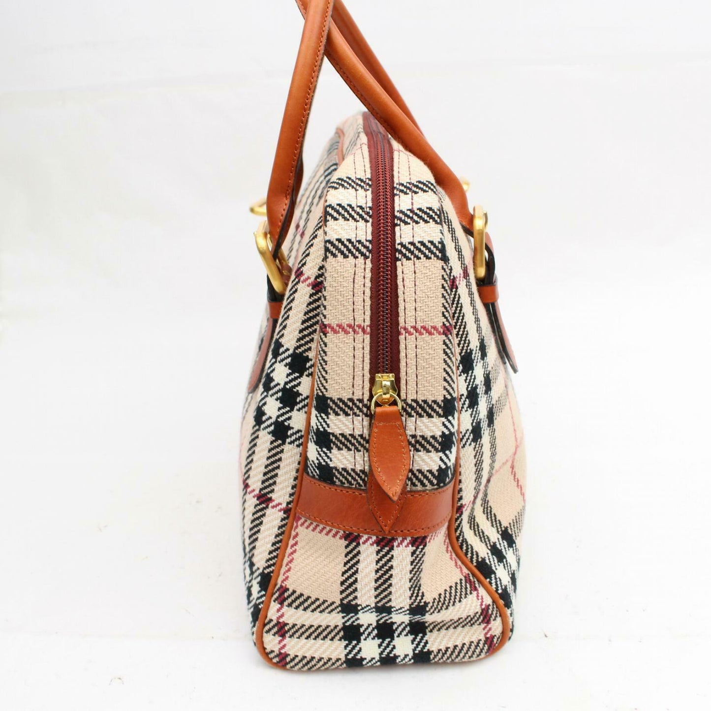 Brand Inspired Burberry Hand Bag Beige Canvas (SHC7-11072)