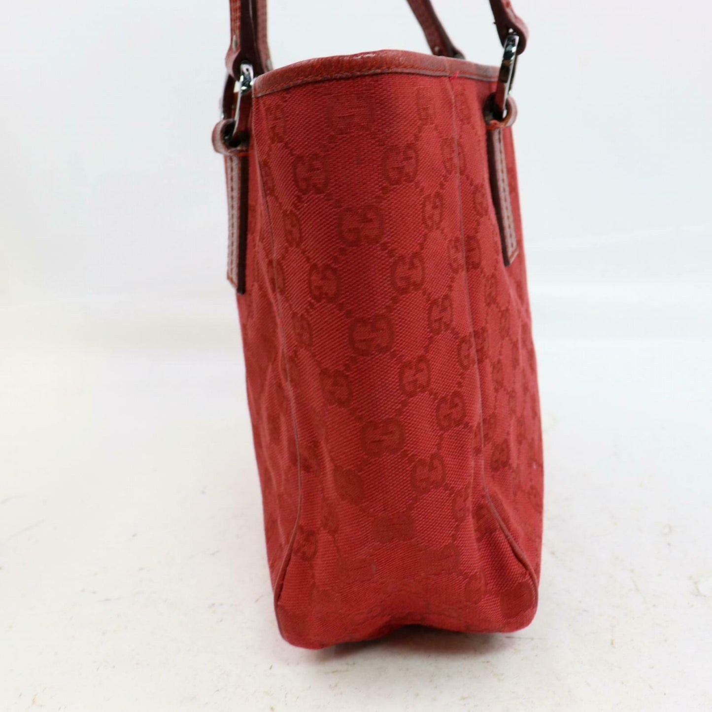 Brand Inspired Gucci Tote Bag Red Canvas