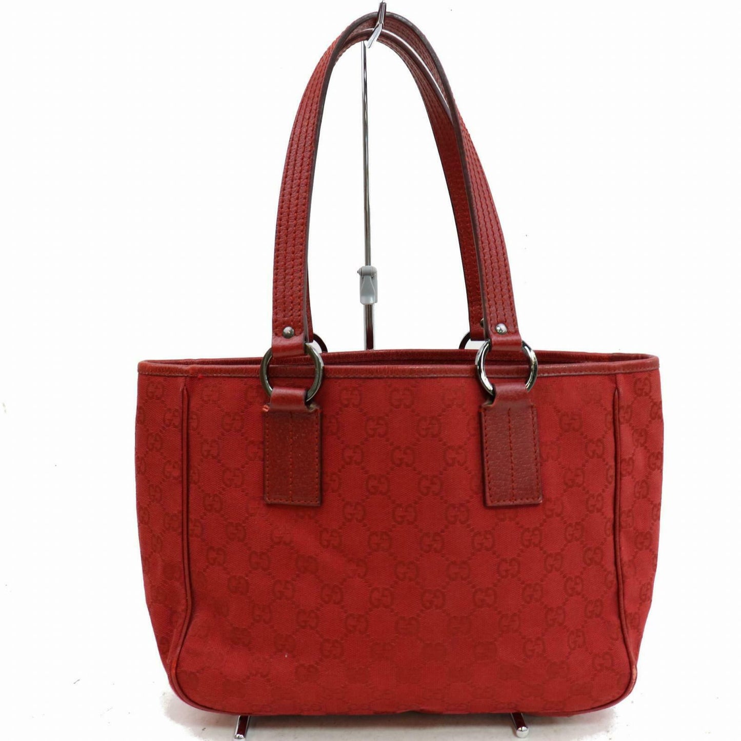 Brand Inspired Gucci Tote Bag Red Canvas