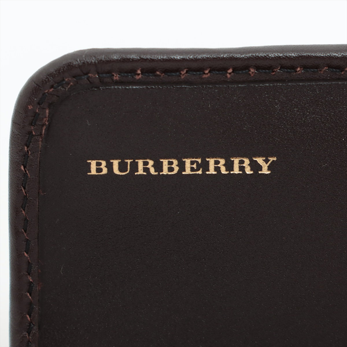 Burberry Leather Long Wallet Beige