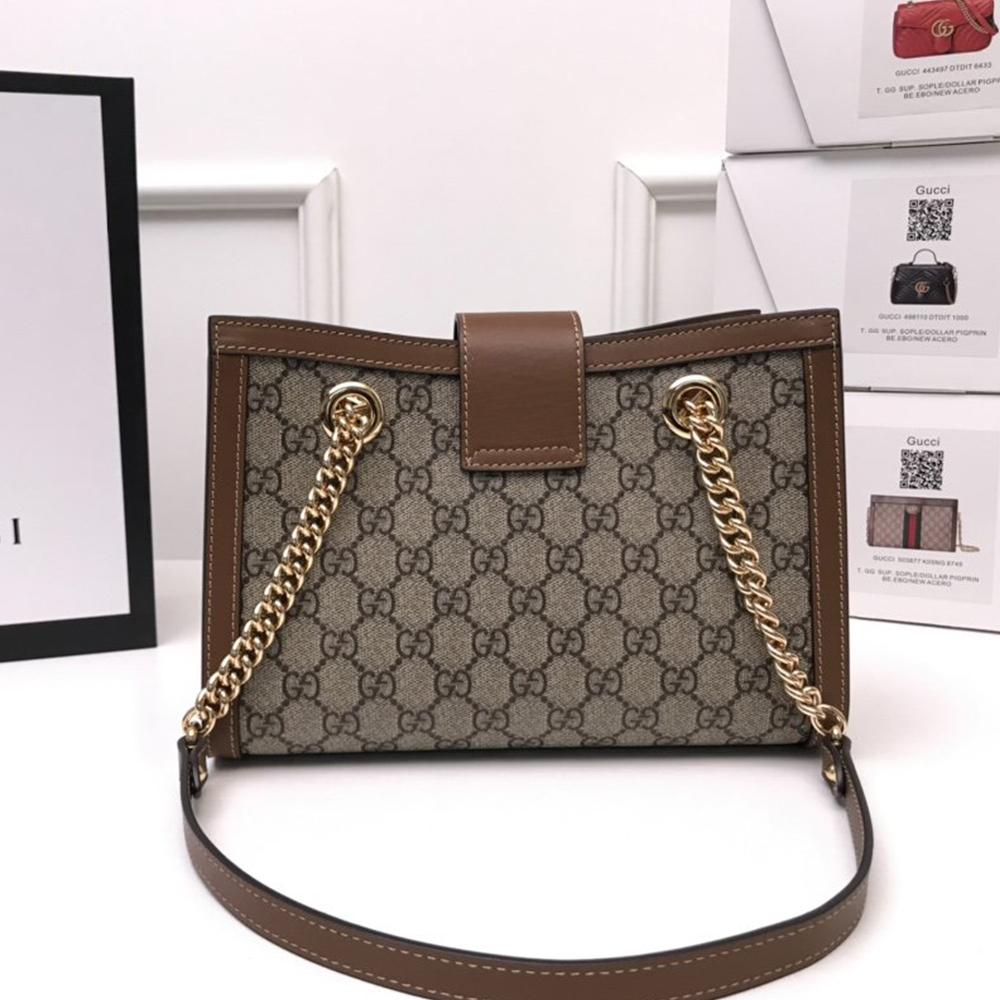 Gucci Padlock small GG shoulder bag