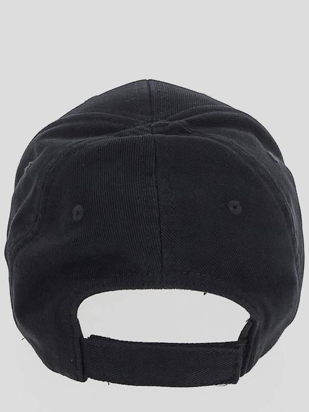Luxury Balenciaga  Political Stencil Ball Cap Black