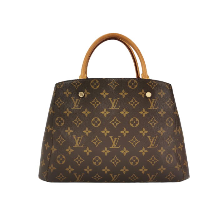 Preloved Louis Vuitton (LV) Monogram Montaigne Medium 35CM brown 2014YEAR 250205781050440