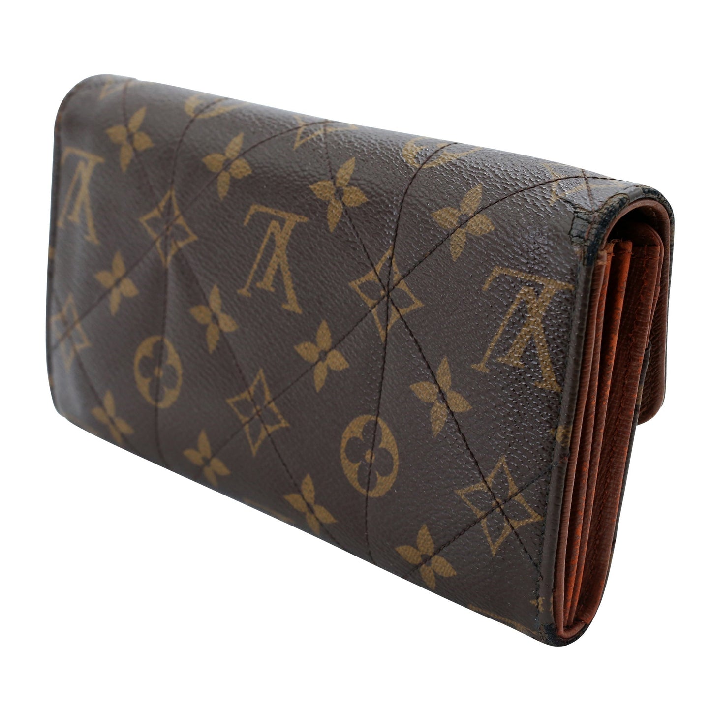 Louis Vuitton Etoile Porte Quilted Sarah Flap Wallet LV-W1110P-A003