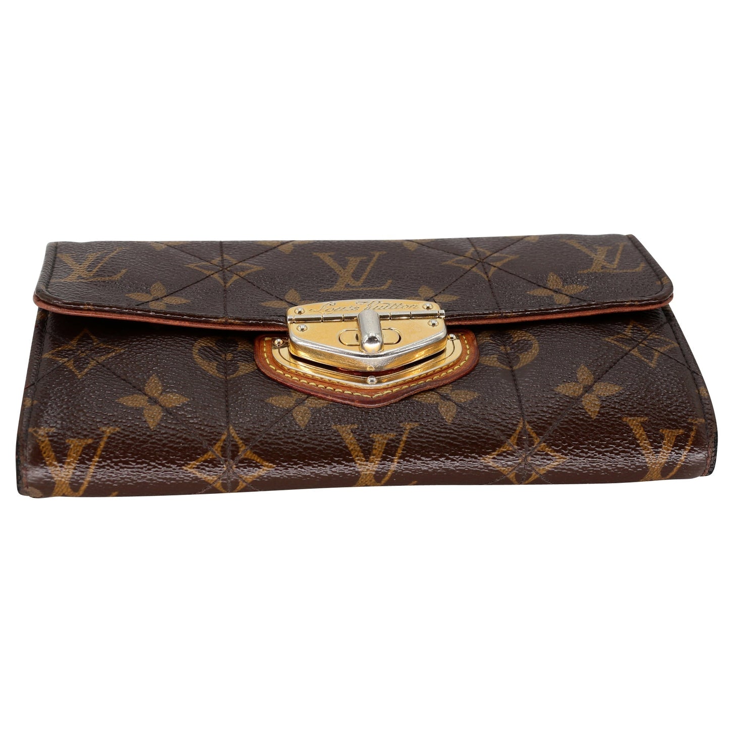 Louis Vuitton Etoile Porte Quilted Sarah Flap Wallet LV-W1110P-A003