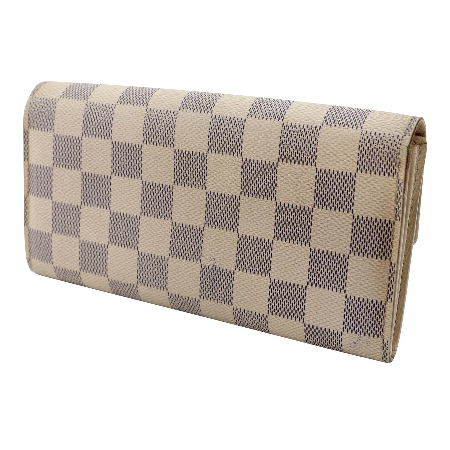Louis Vuitton Azur Canvas Sarah GM Long Wallet LV-W1110P-A004